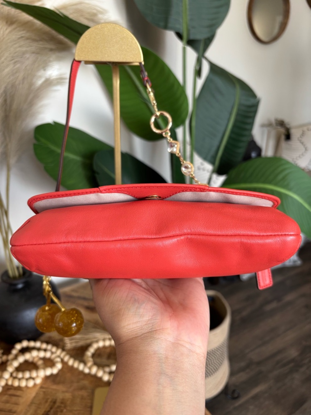 🧡♥️🧡COACH Ashley Large Flap Wristlet🧡♥️🧡 - Picture 4 of 11